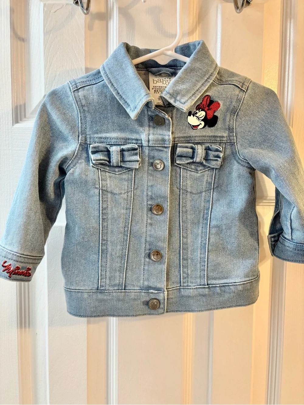 Disney Baby Blue Denim Minnie Mouse Jacket